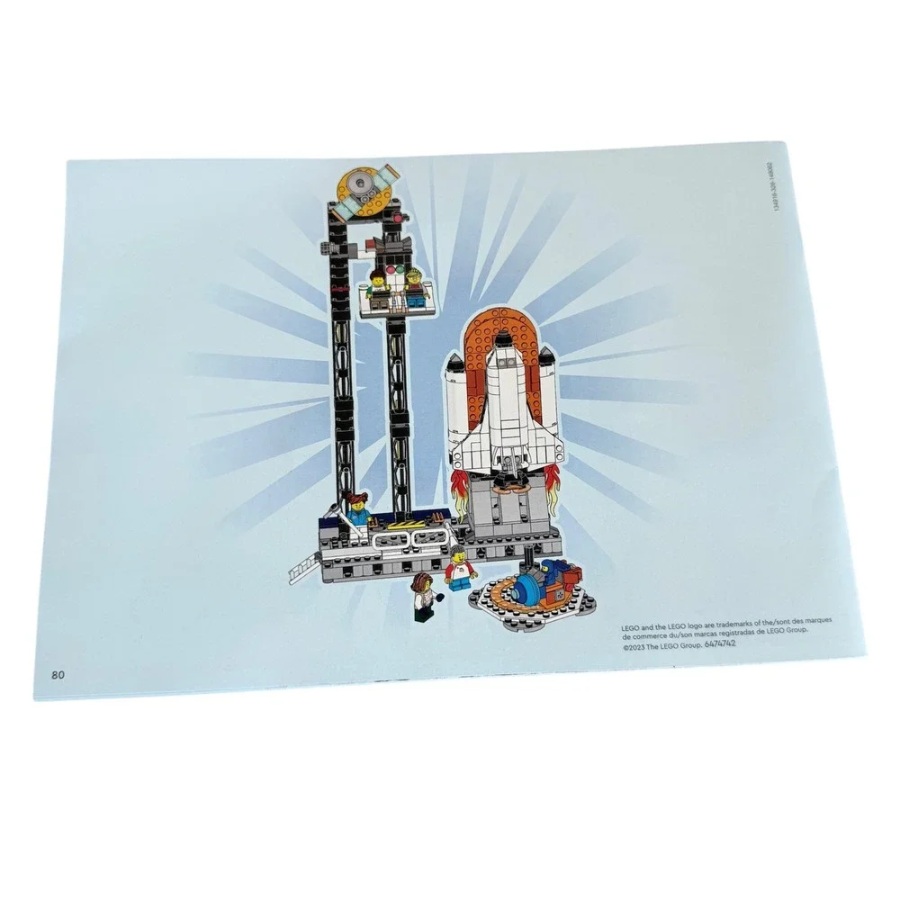 LEGO Creator 31142 Instructiont Manual Space Roller Coaster 3-in-1 White 2023